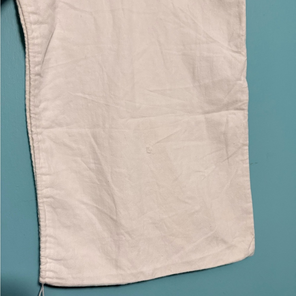Authentic Prada Dust Bag | 13” x 18" White Cotton Drawstring | Medium/Large Size - Picture 3 of 4